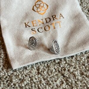 Kendra Scott Silver Stud Earrings